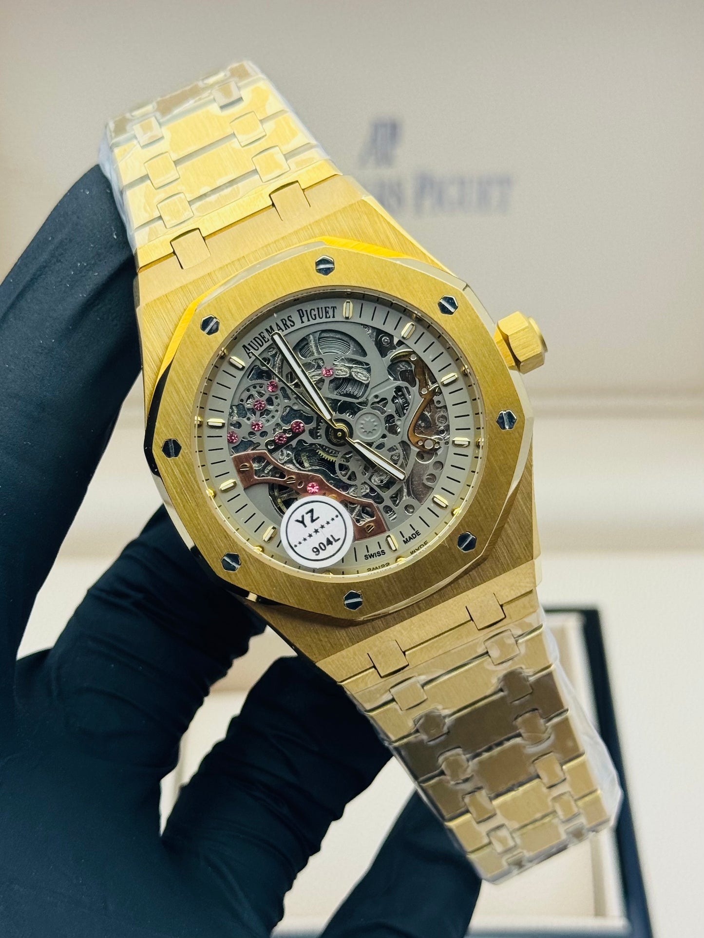 AP SKELETON MODEL GOLDEN AUTOMATIC.