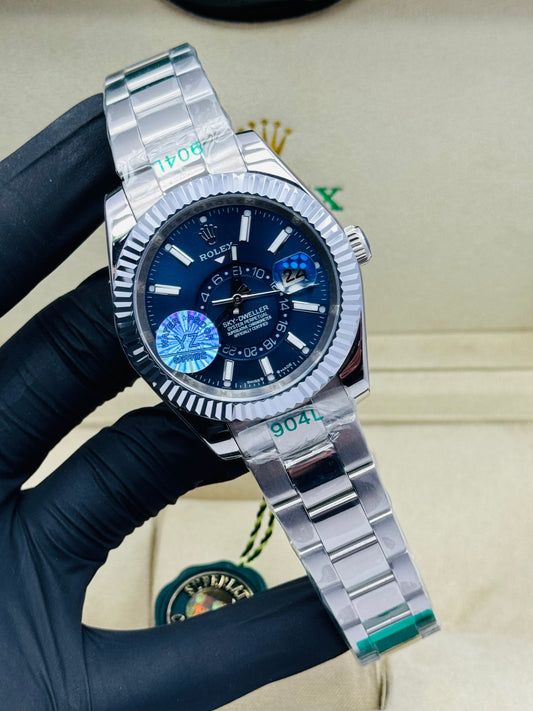 ROLEX SKYDWELLER AUTOMATIC MODEL SILVER
