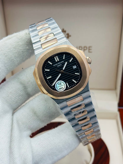 PATEK PHILLIPE NAUTILUS 2-TONE MODEL AUTOMATIC