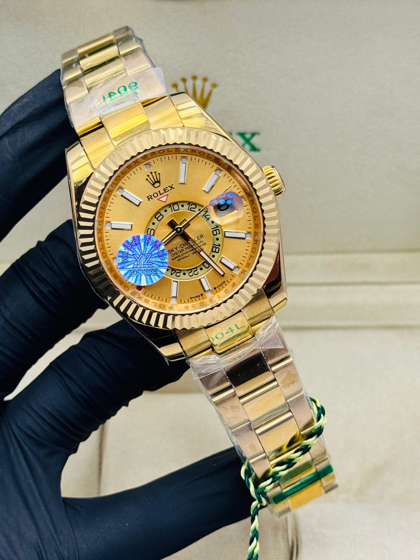 ROLEX SKYDWELLER AUTOMATIC MODEL GOLDEN