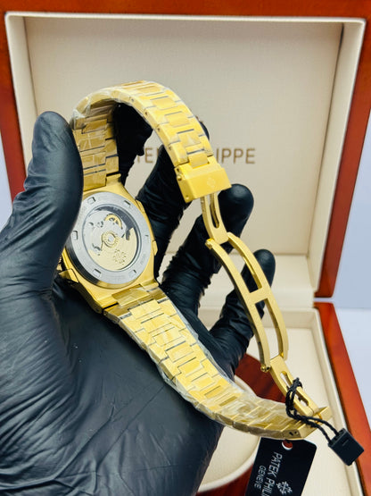 PATEK PHILLIPE NAUTILUS GOLDEN AUTOMATIC