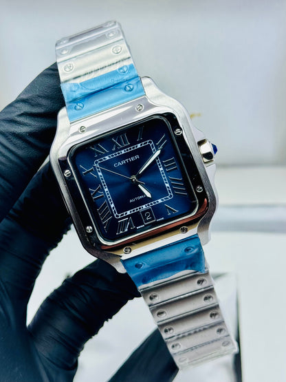 CARTIER SANTOS AUTOMATIC SILVER