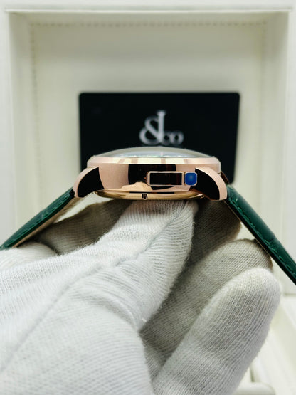 JACOB & CO. CASINO STONES EDITION GREEN COLOUR QUARTZ