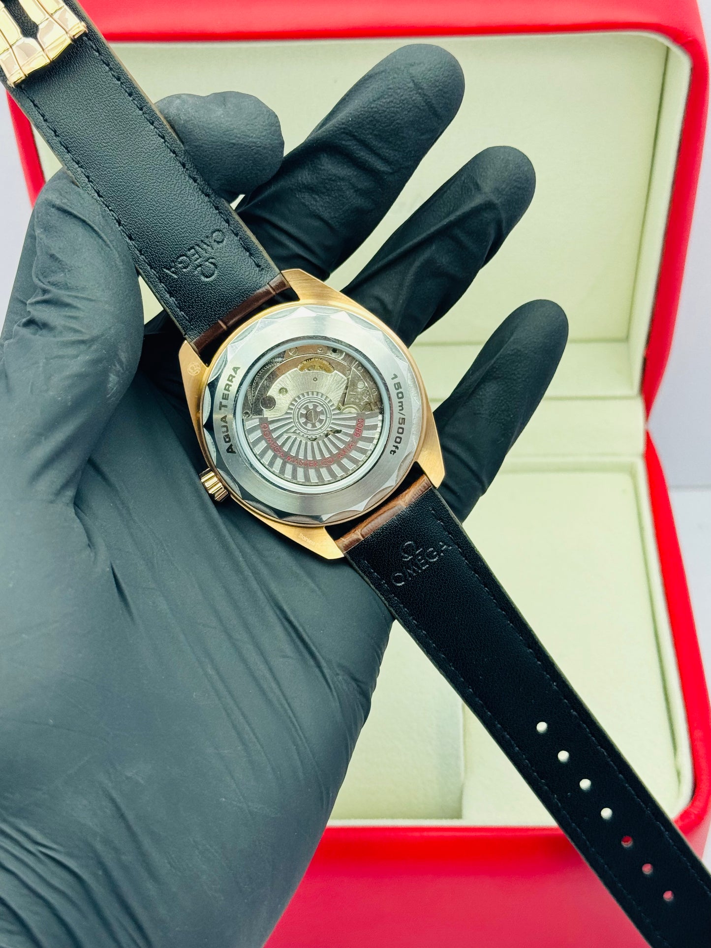 OMEGA SEAMASTER LEATHER STRAPS AUTOMATIC MODEL