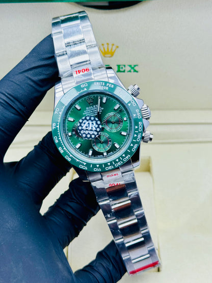 ROLEX DAYTONA CHAIN MODEL SILVER AUTOMATIC