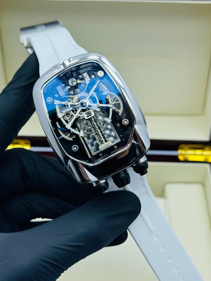 JACOB & CO. Bugatti Full White Limited Edition Automatic