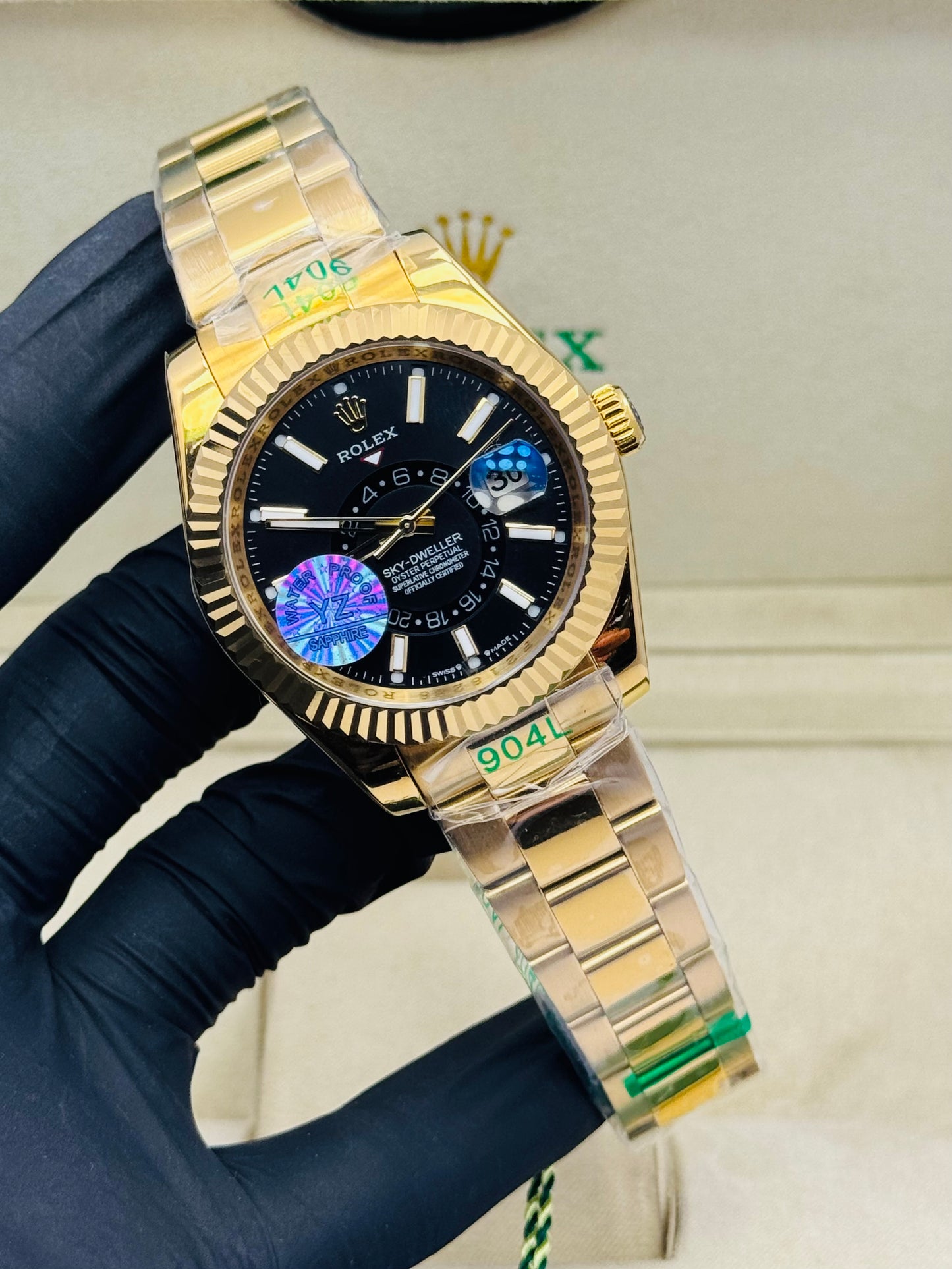 ROLEX SKYDWELLER AUTOMATIC MODEL GOLDEN