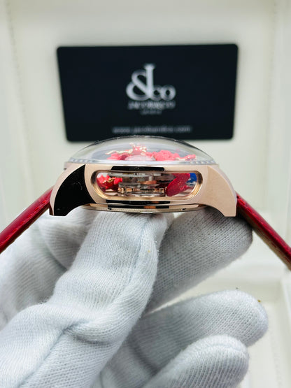 JACOB & CO. DRAGON ASTRONOMIA RED EDITION QUARTZ