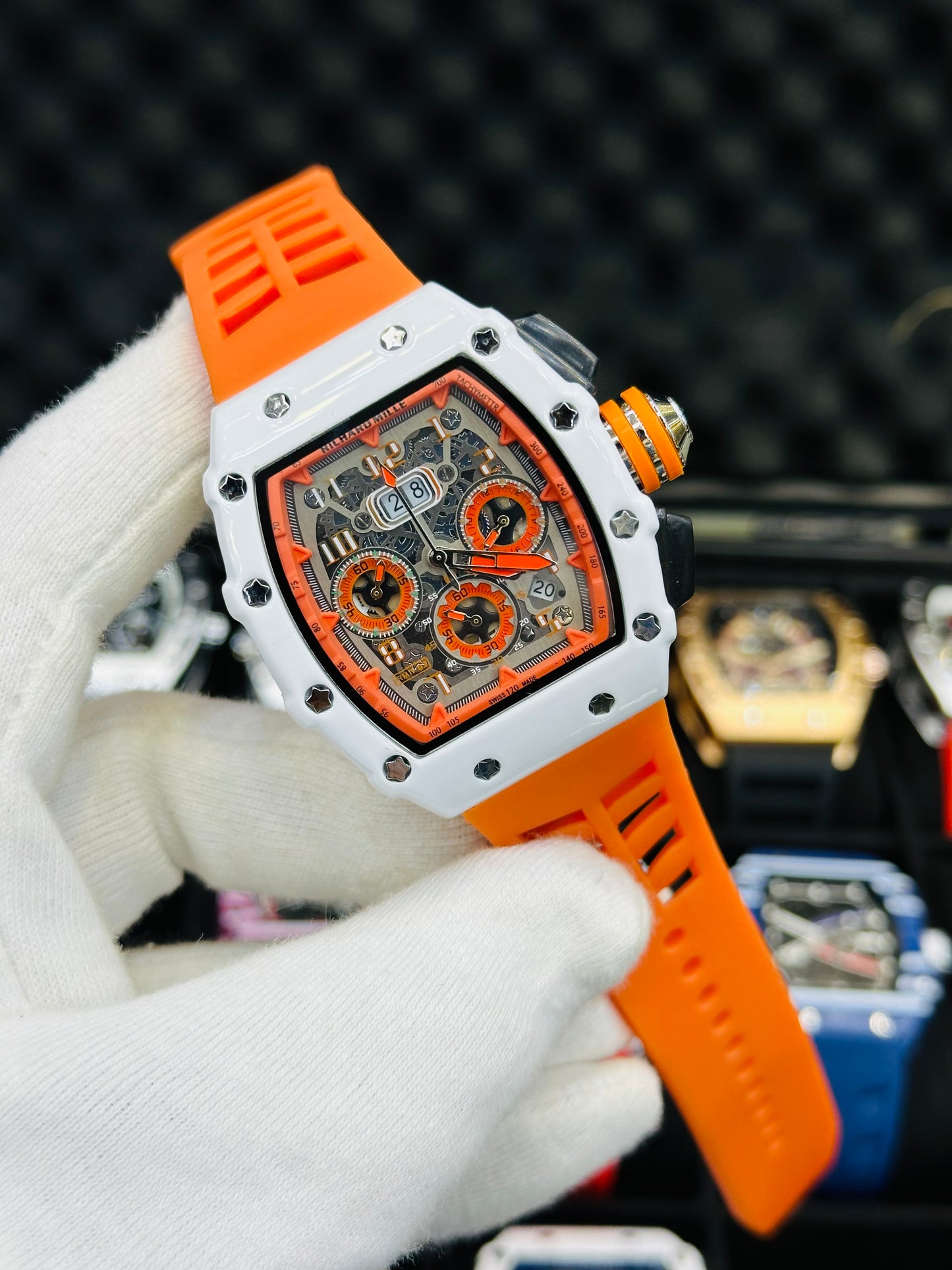RM CHRONOGRAPHIC MODEL 2ND Copy Quartz