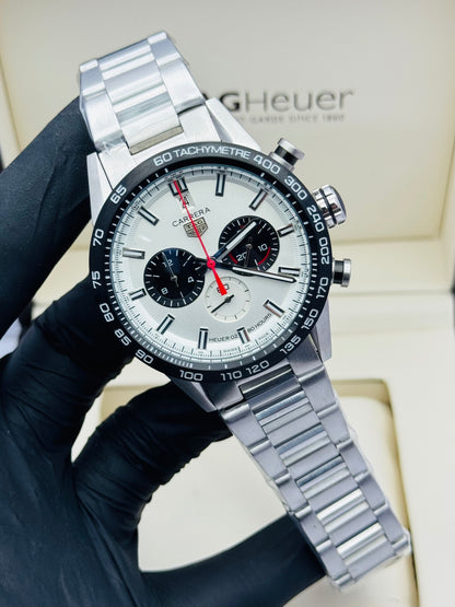 TAG HEURE CARERRA CALIBRE HEURE 2 CHRONOGRAPHS MODEL QUARTZ