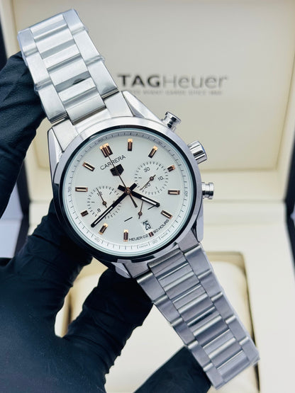 TAG HEURE CARERRA CHRONOGRAPHIC MODEL QUARTZ