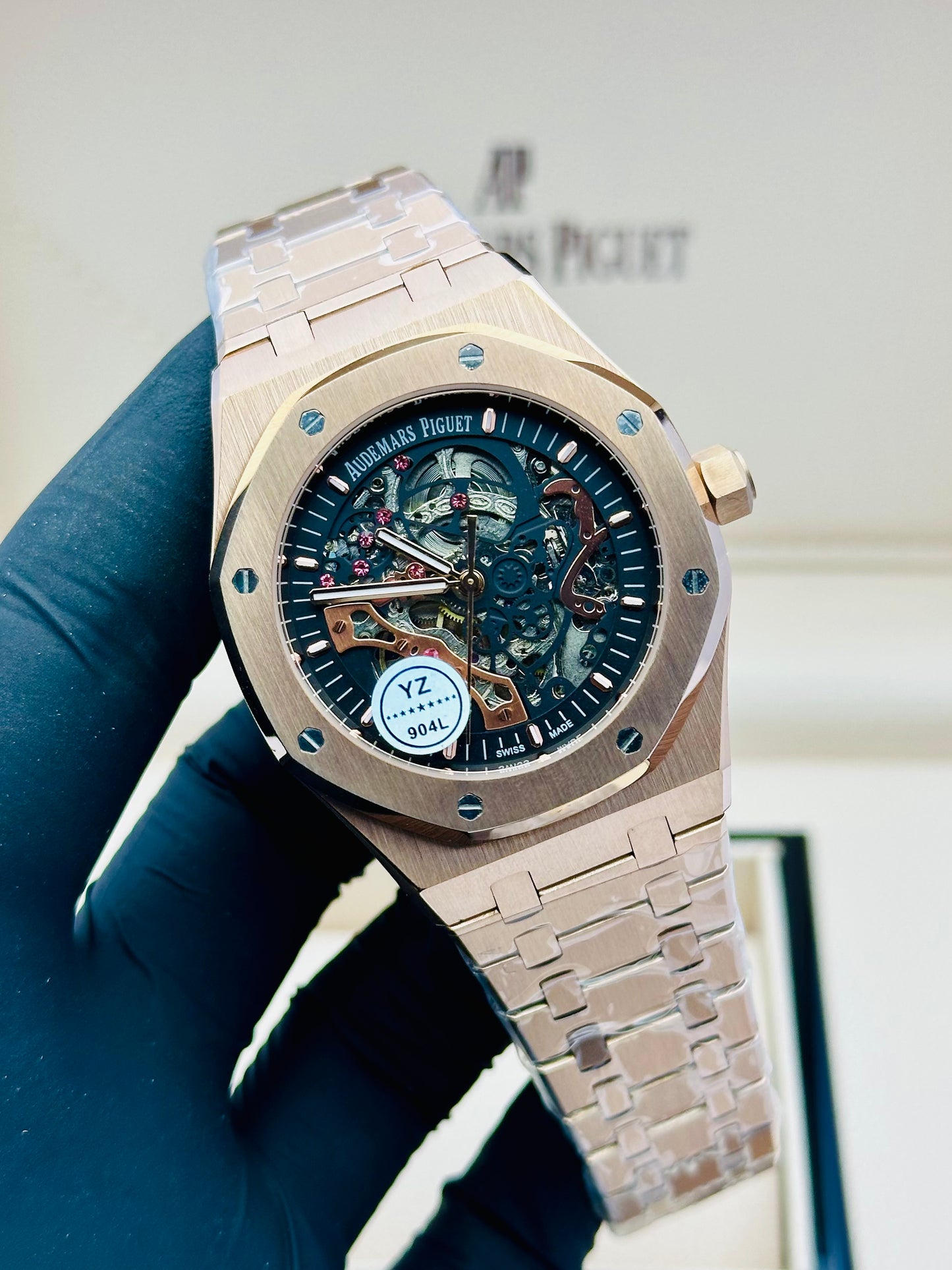AP SKELETON MODEL ROSE GOLD AUTOMATIC