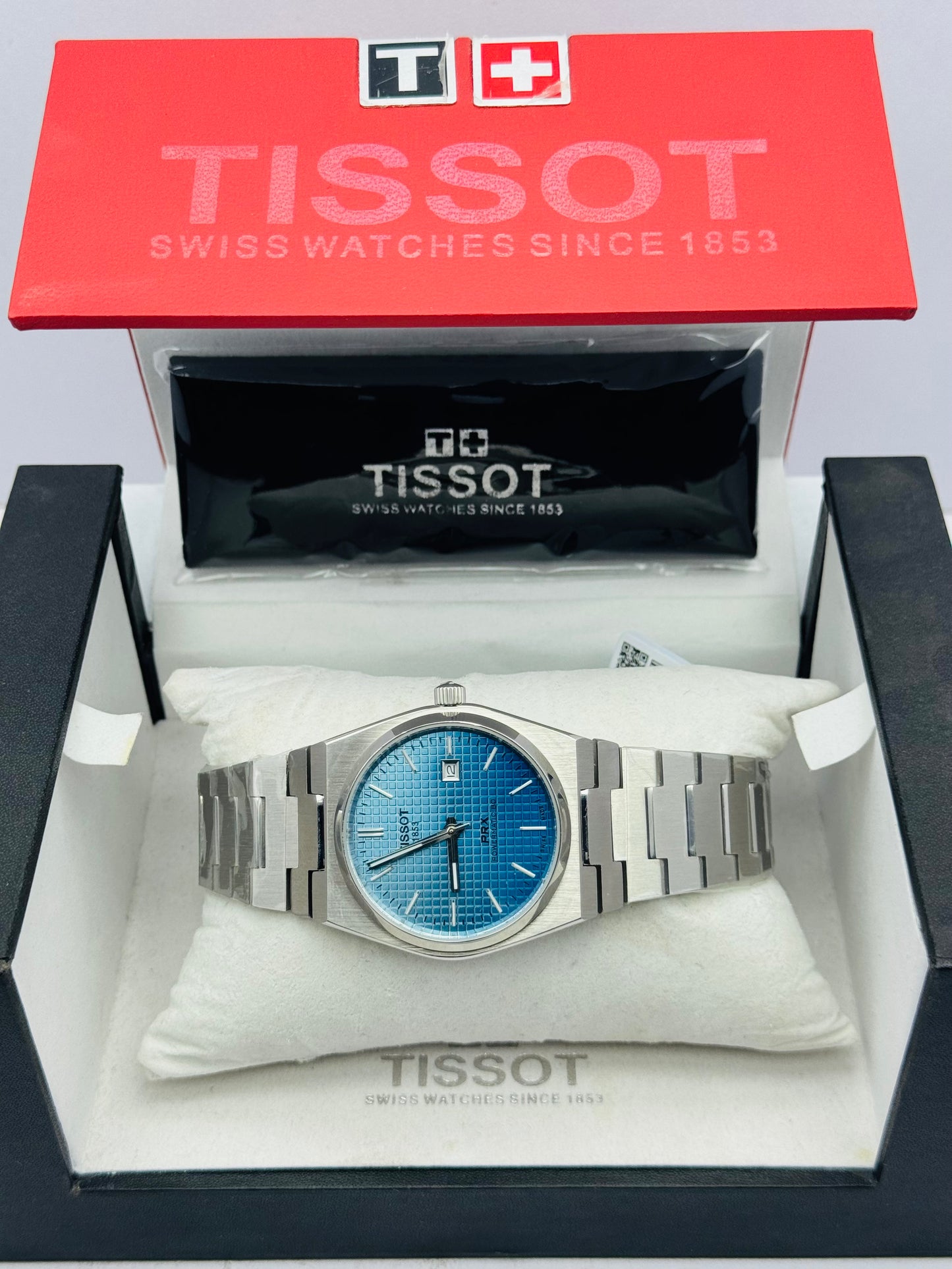TISSOT PRX AUTOMATIC MODEL SILVER
