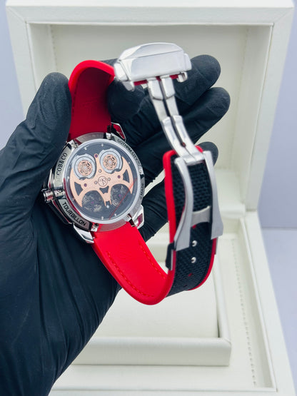 JACOB & CO. GOTHAM CITY BATMAN EDITION (Red With Black Combo)