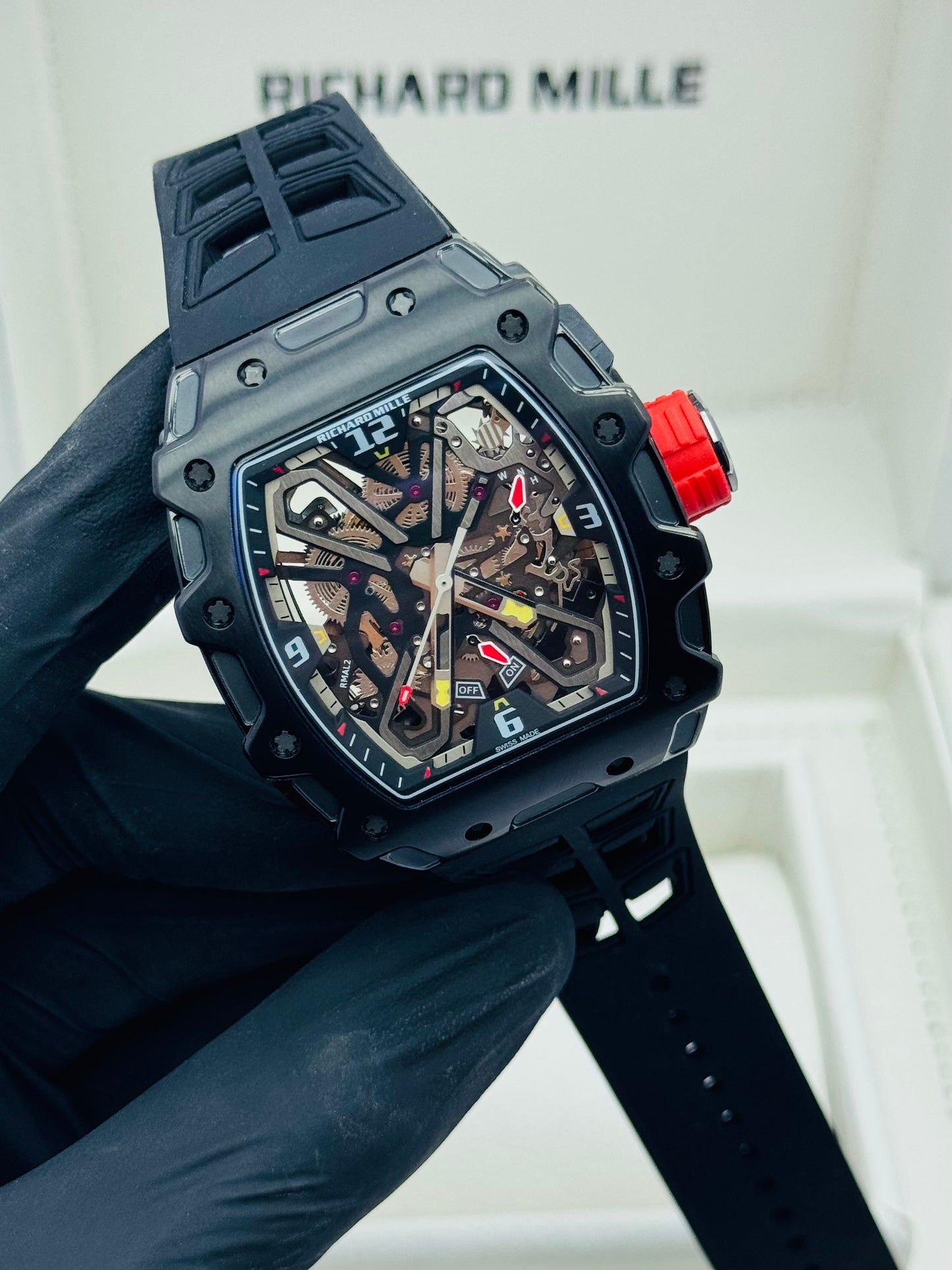 RICHARD MILLE X- PATTERN RAFAEL NADAL EDITION AUTOMATIC.