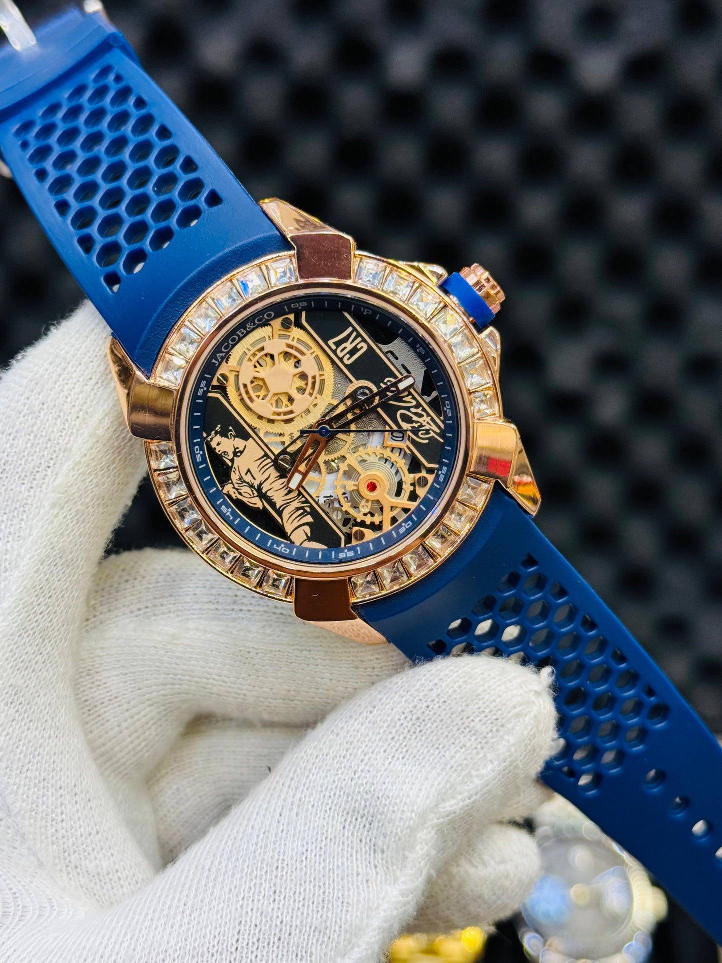 CR7 STONES EDITION 2ND GRADE COPY QUARTZ.