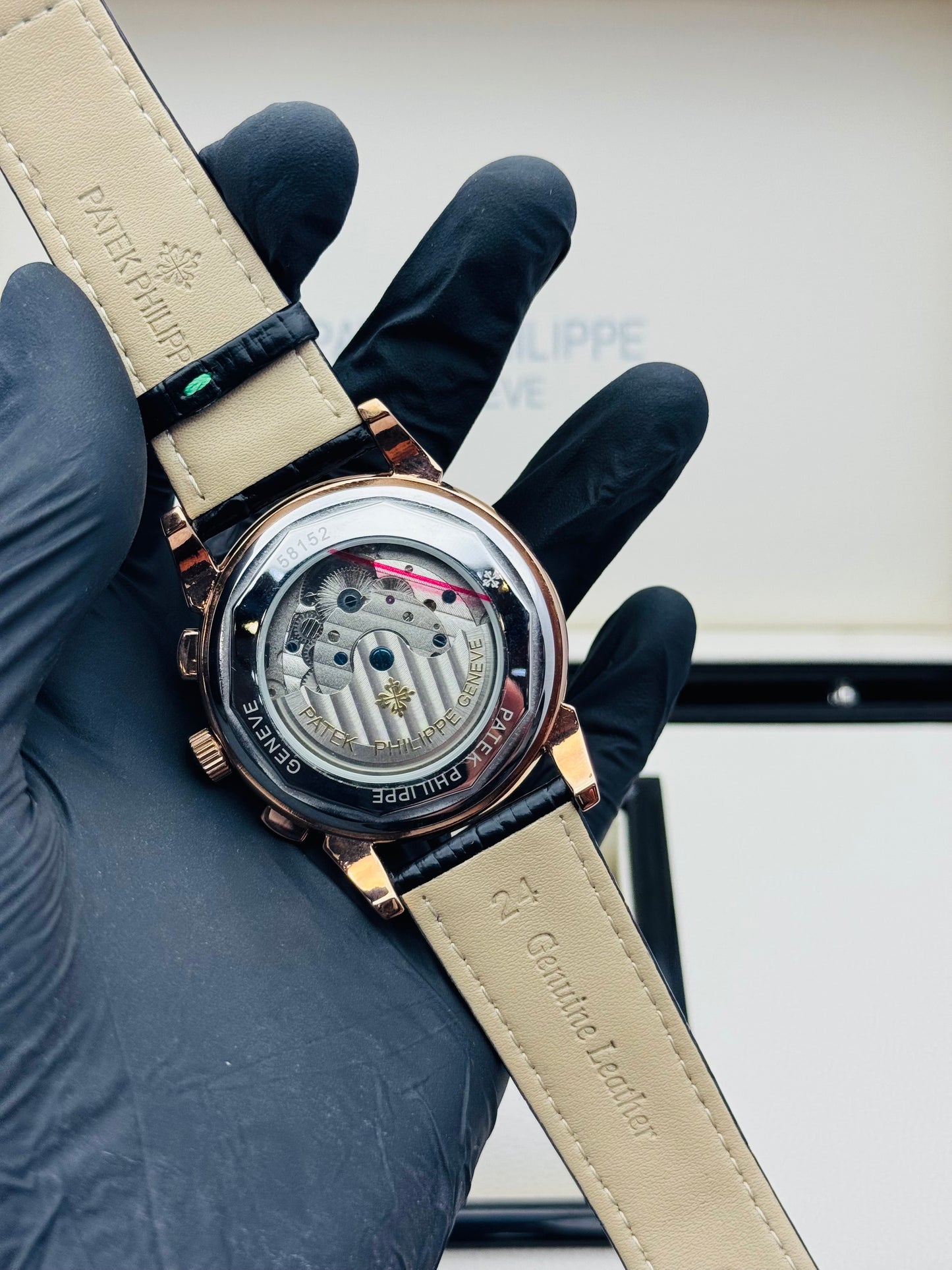 PATEK PHILLIPE 7-FUNCTIONS CENTURY RUBY STONES MODEL