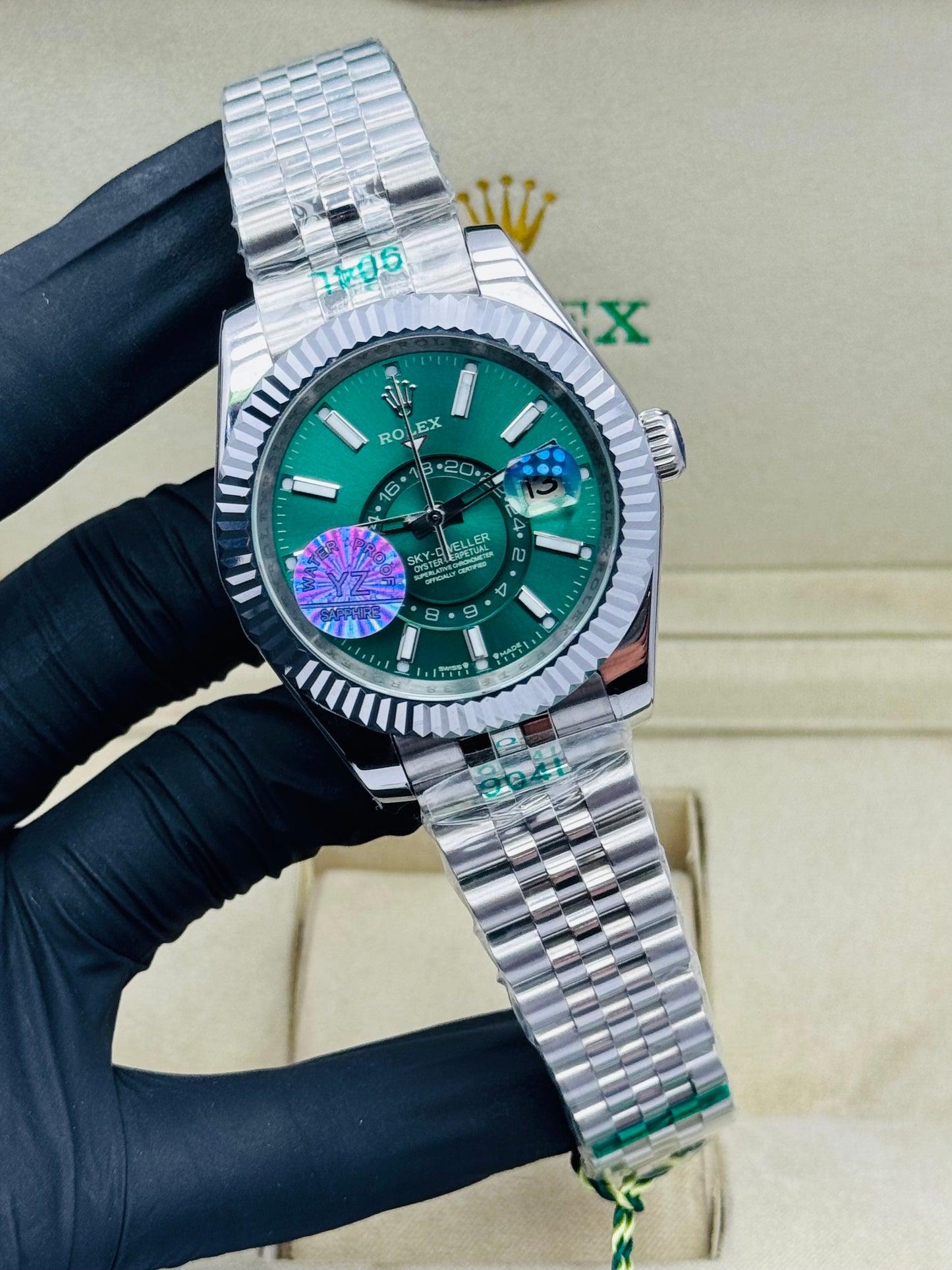 ROLEX SKYDWELLER AUTOMATIC MODEL SILVER