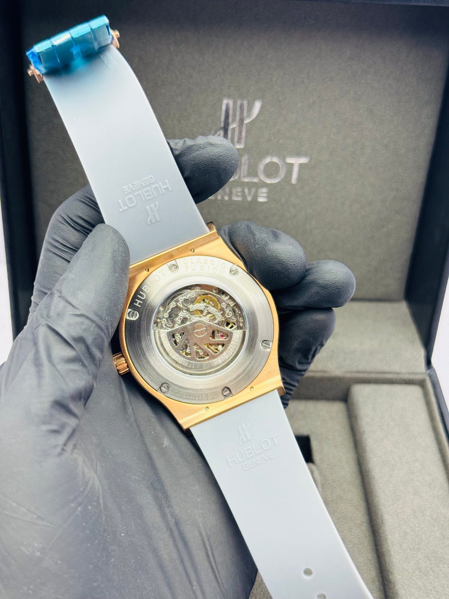 HUBLOT SKELETON MODEL AUTOMATIC