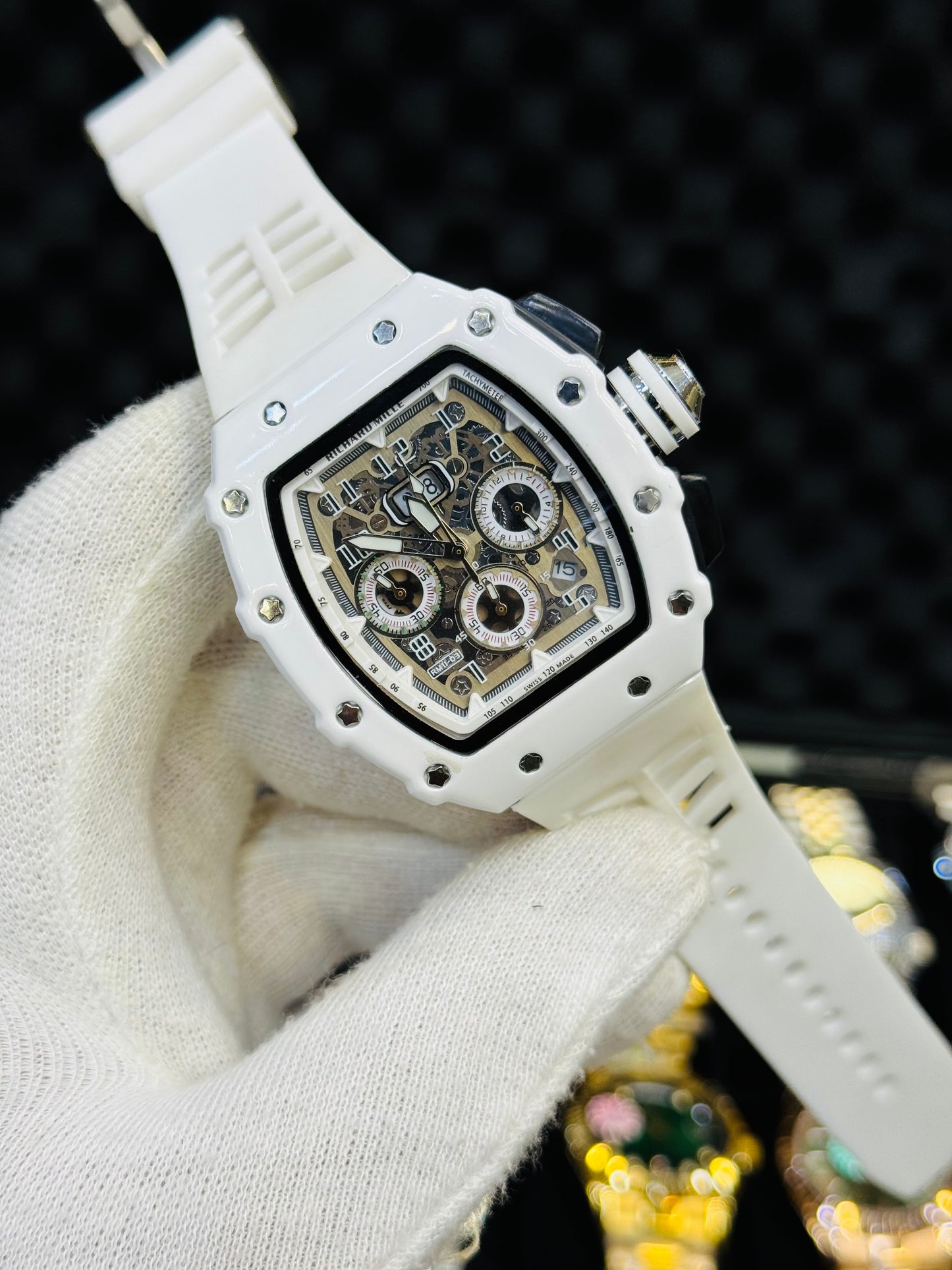 RM CHRONOGRAPHIC MODEL 2ND Copy Quartz