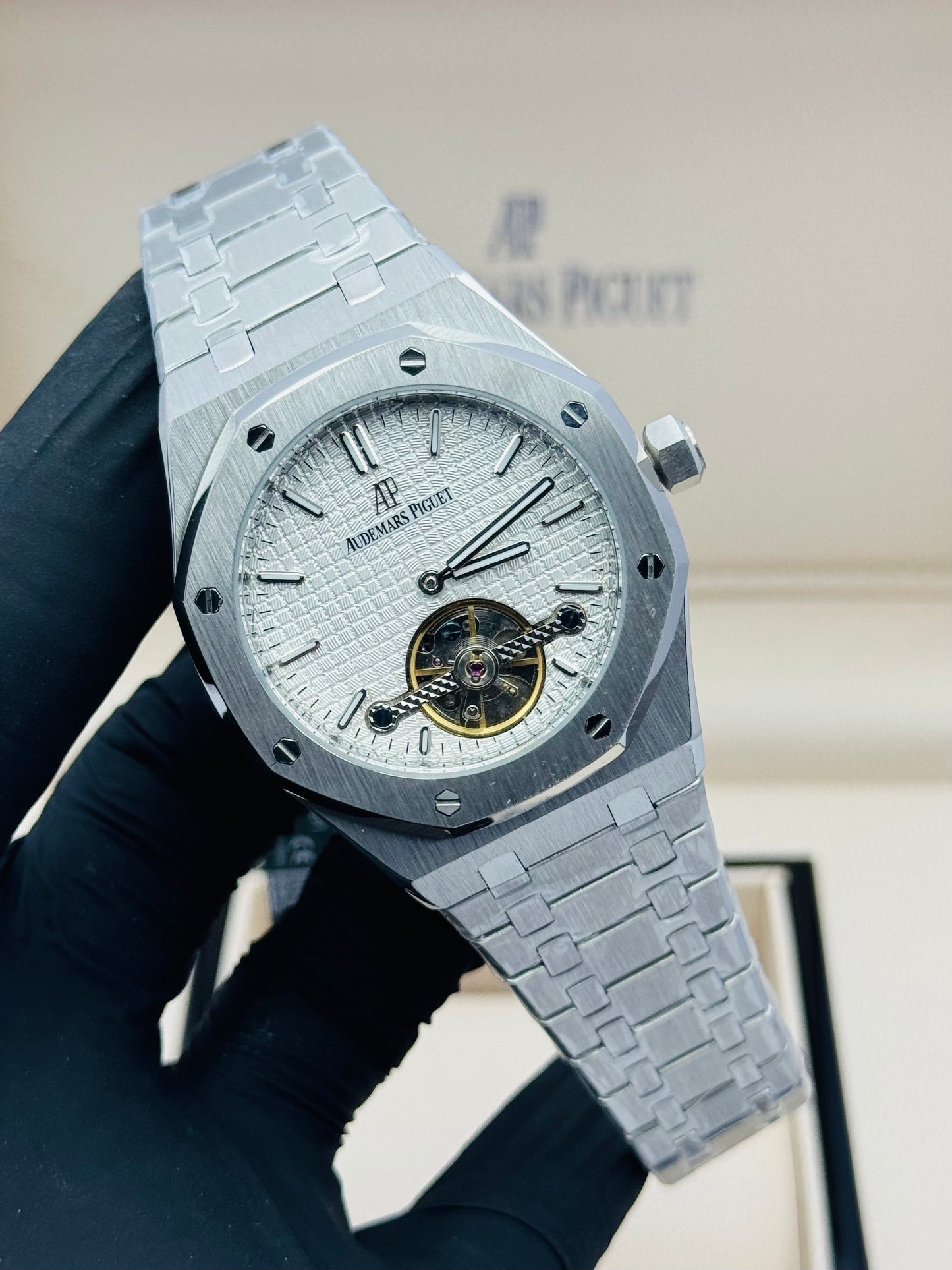 AP TOURBILLION MODEL SILVER AUTOMATIC