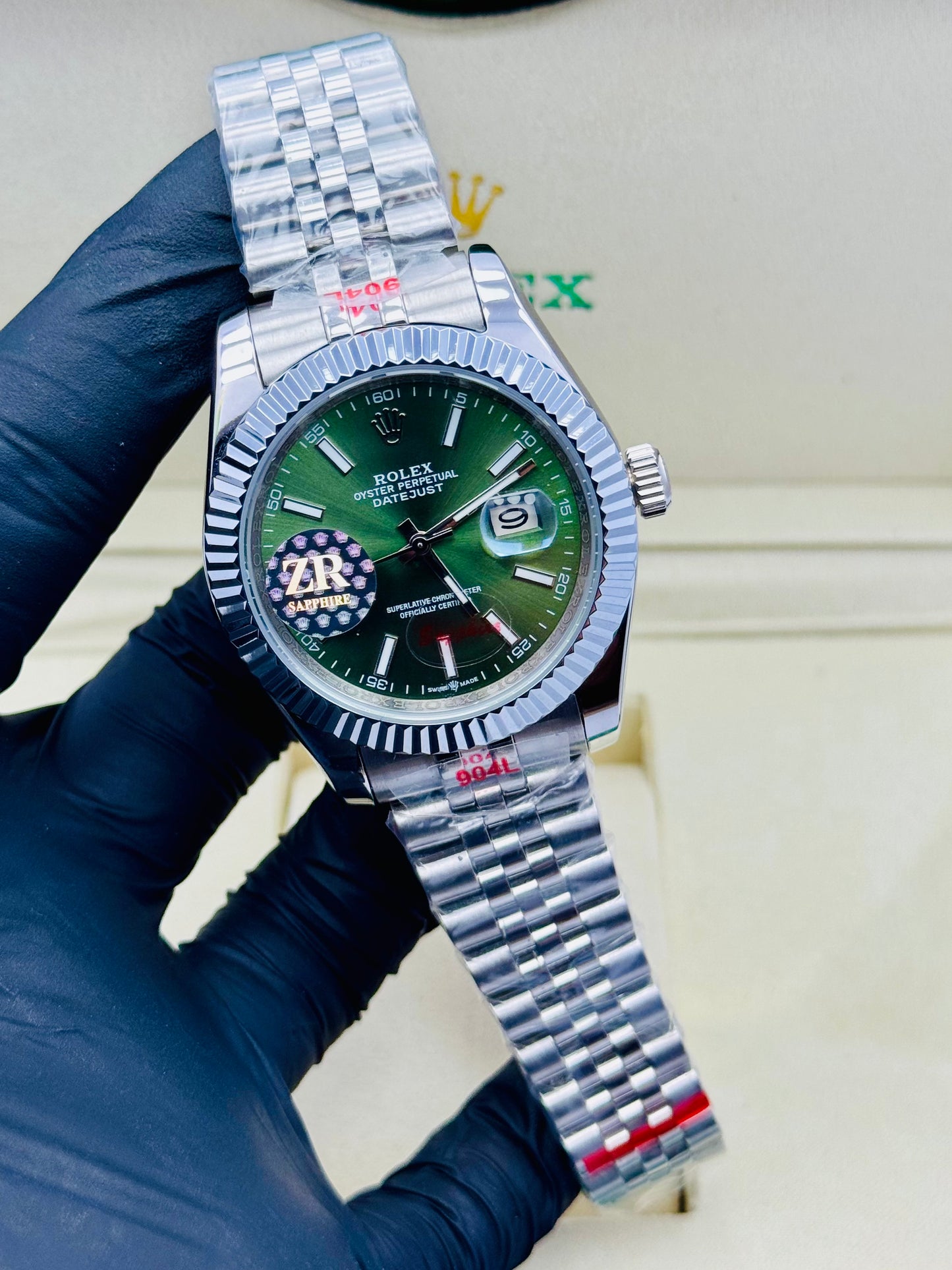 ROLEX DATEJUST AUTOMATIC SILVER