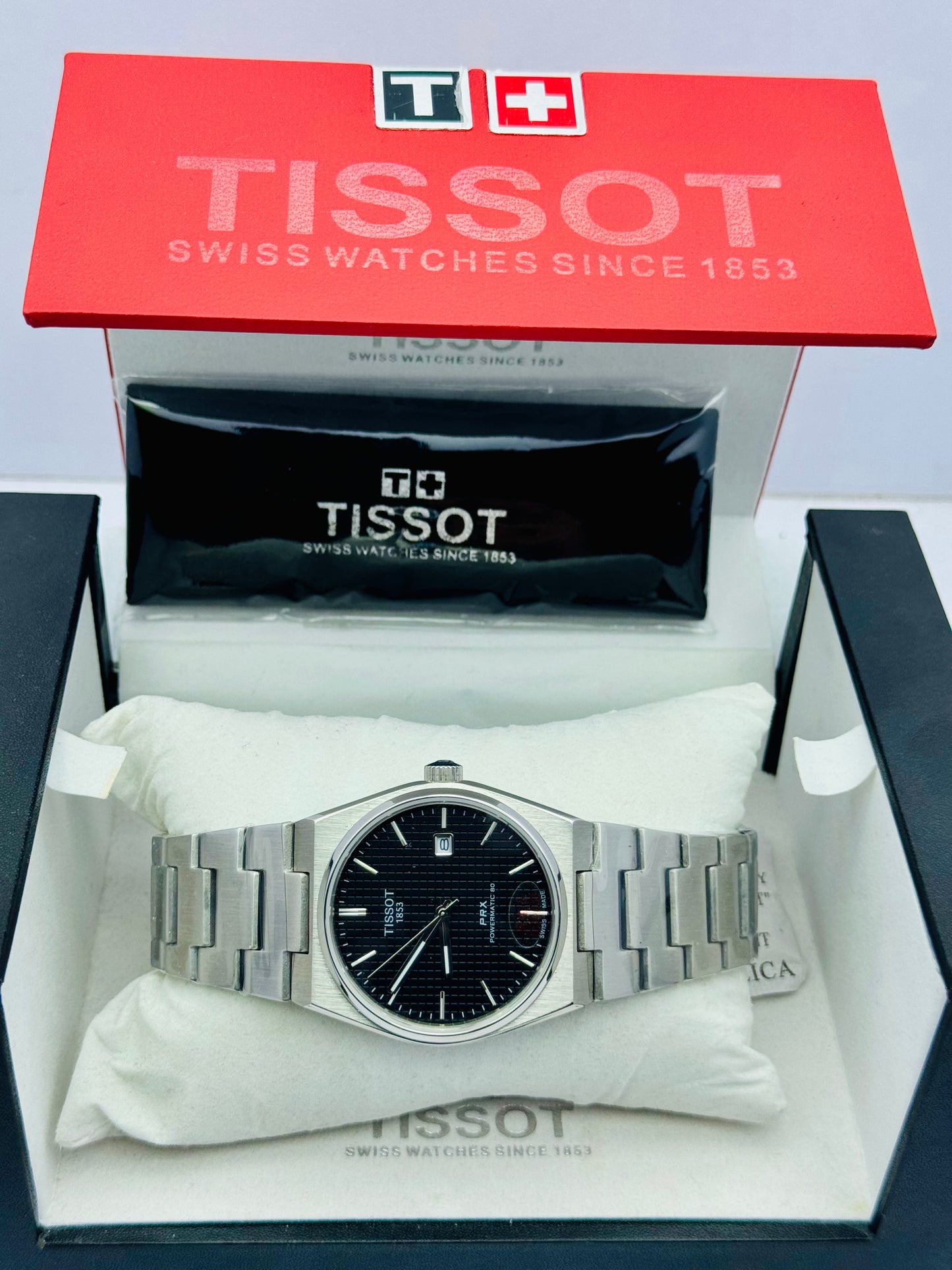 Tissot PRX Model Silver Quartz