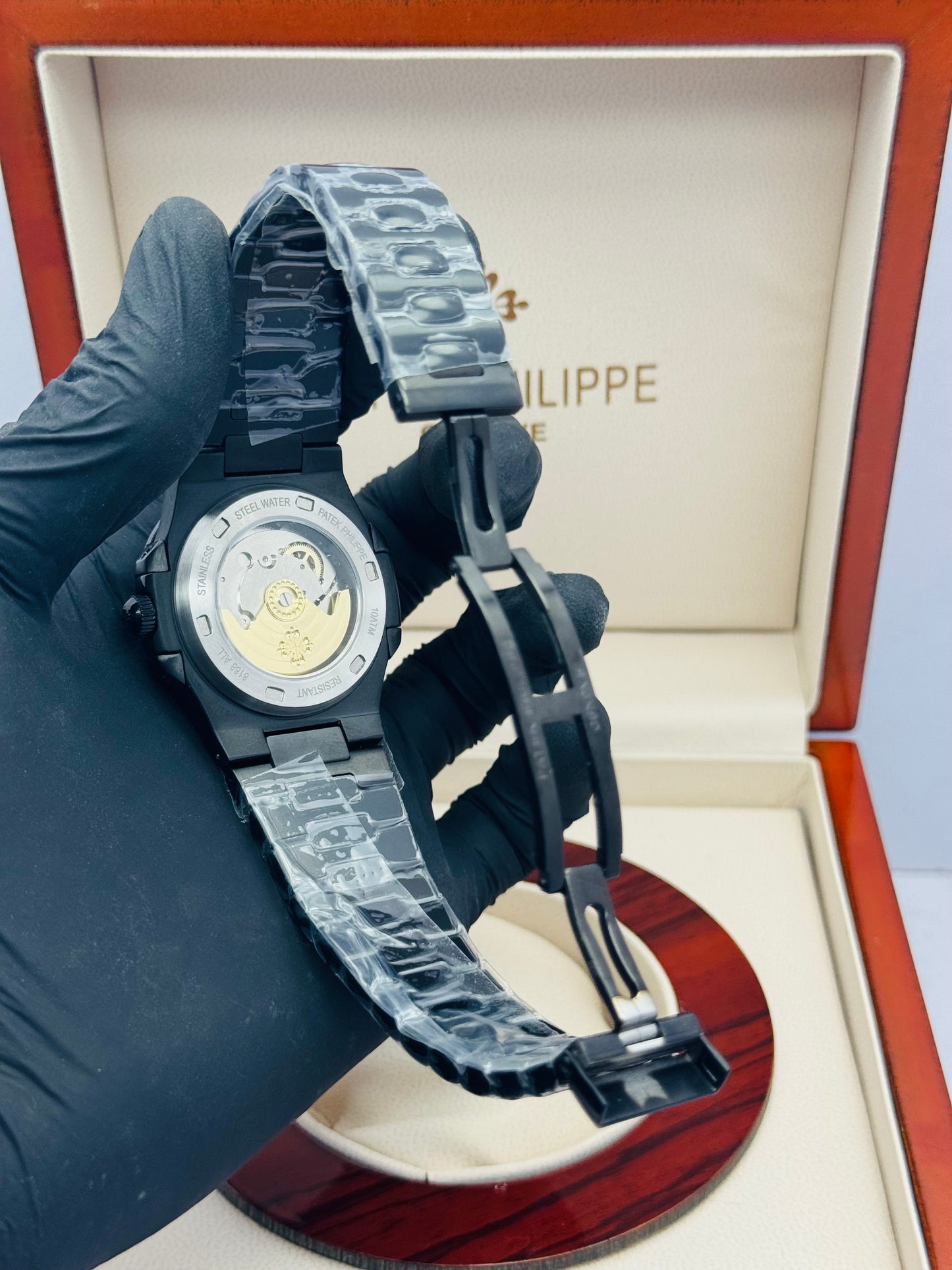 PATEK PHILLIPE NAUTILUS BLACK MODEL AUTOMATIC