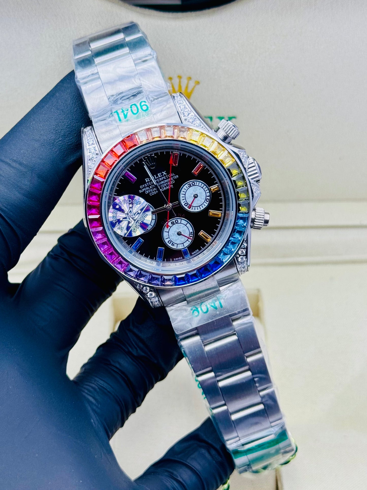 ROLEX RAINBOW DAYTONA MODEL CHAIN AUTOMATIC