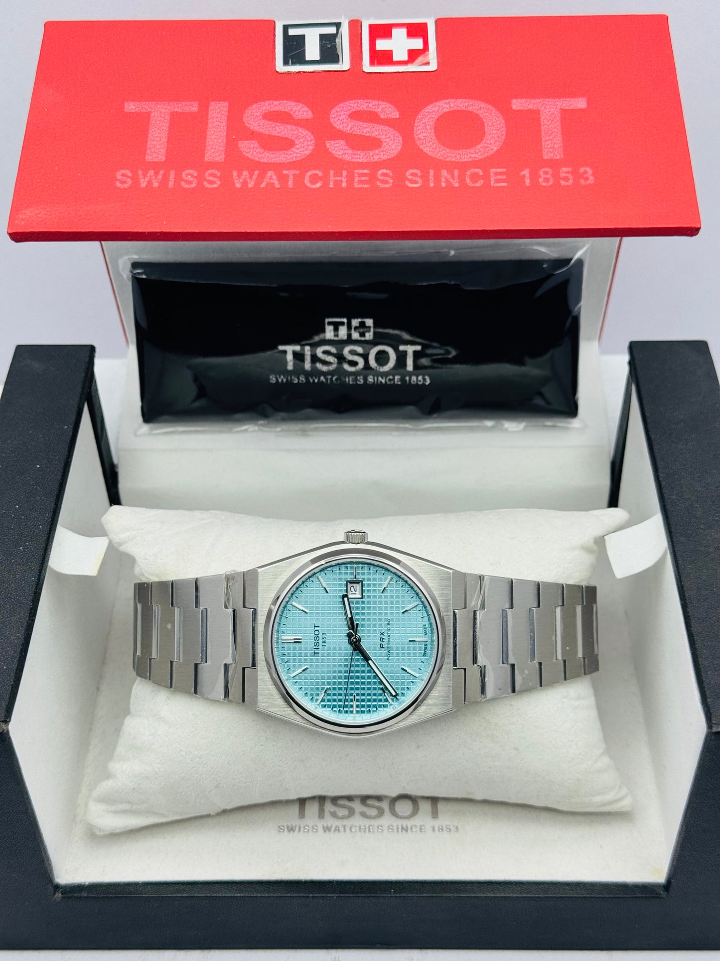 TISSOT PRX AUTOMATIC MODEL SILVER