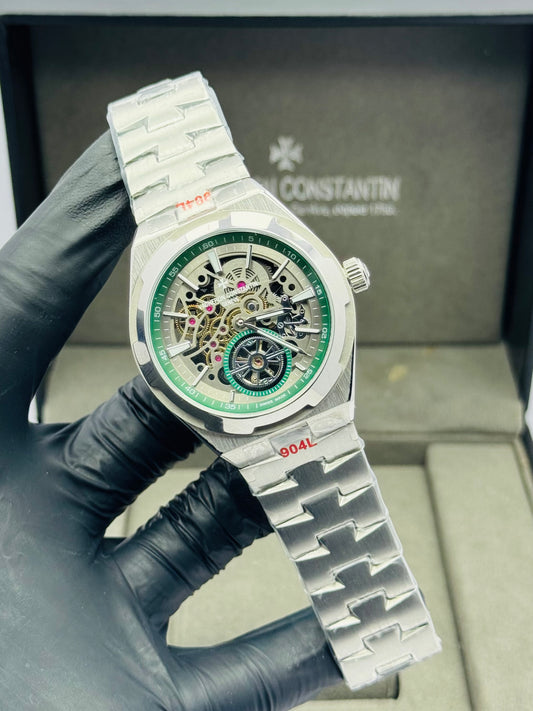 VAICHERON CONSTANTIN SKELETON MODEL AUTOMATIC SILVER