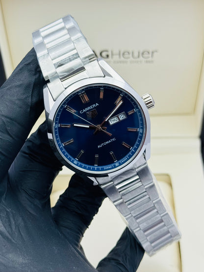 TAG HEURE CALIBRE 5 MODEL CHAIN SILVER AUTOMATIC