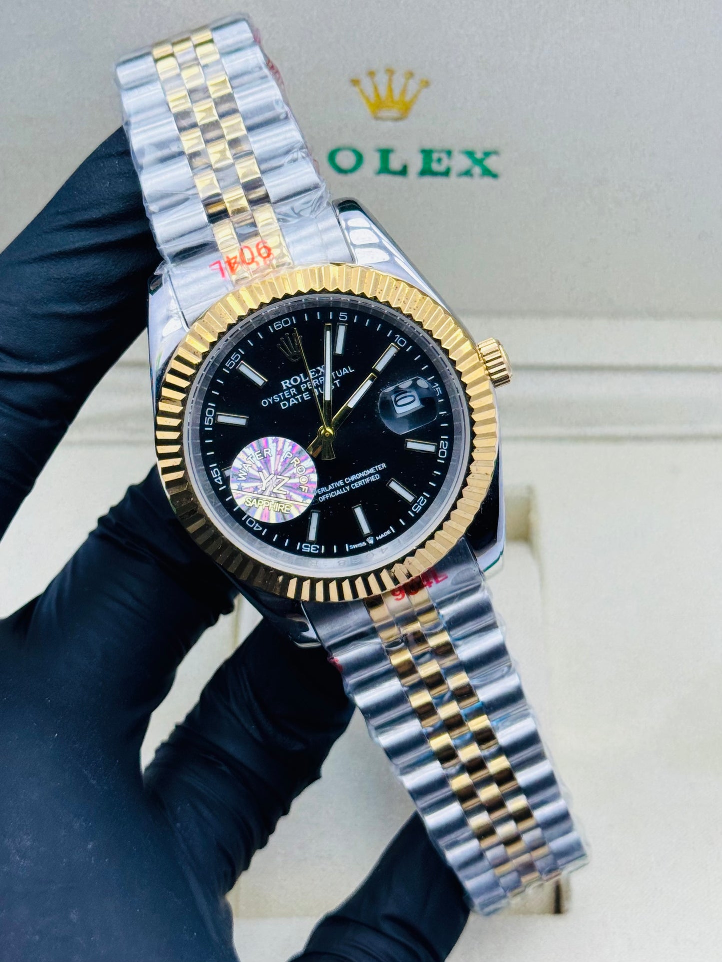 ROLEX DATEJUST AUTOMATIC 2-TONE