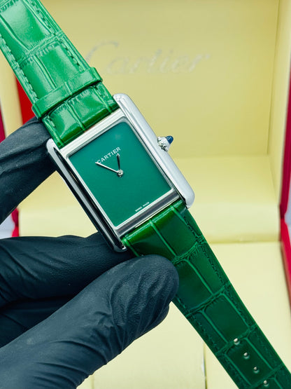 CARTIER TANK PLAIN DIAL QUARTZ.