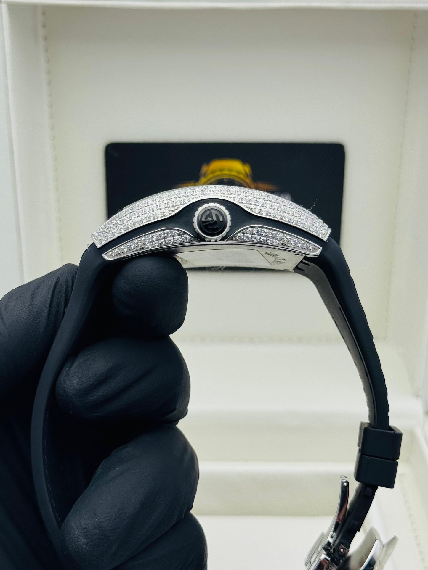 FRANCK MULLER STONES EDITION BLACK COLOUR AUTOMATIC