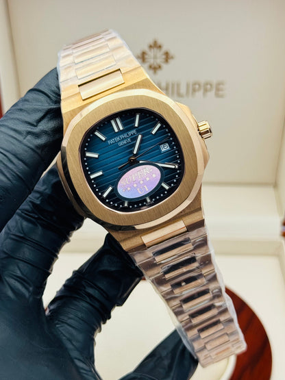 PATEK PHILLIPE NAUTILUS ROSE GOLD AUTOMATIC