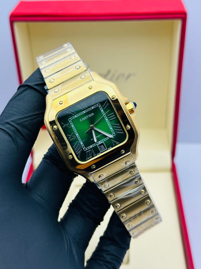 CARTIER SANTOS AUTOMATIC GOLDEN.