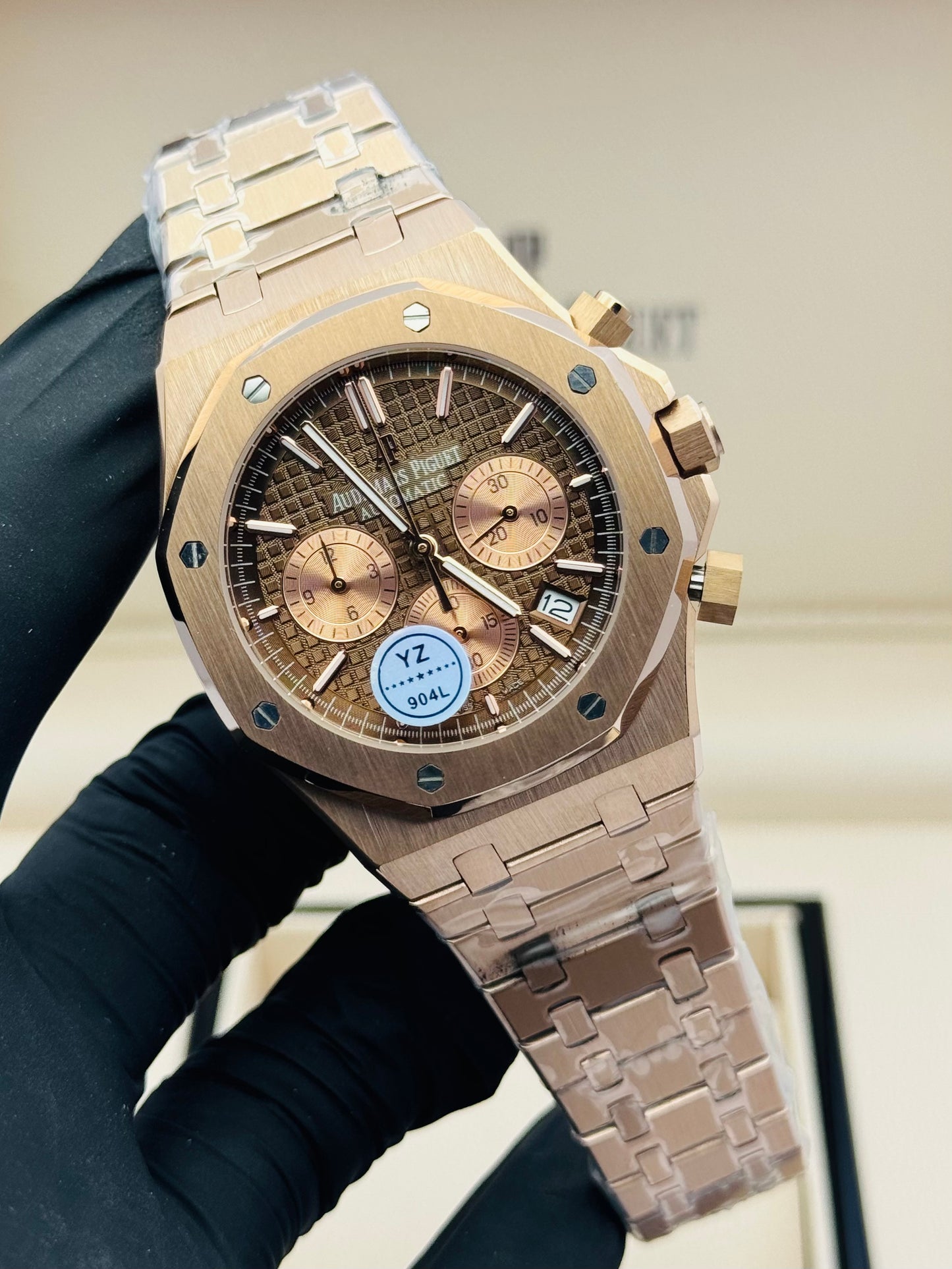 AP CHRONOGRAPH MODEL ROSE GOLD