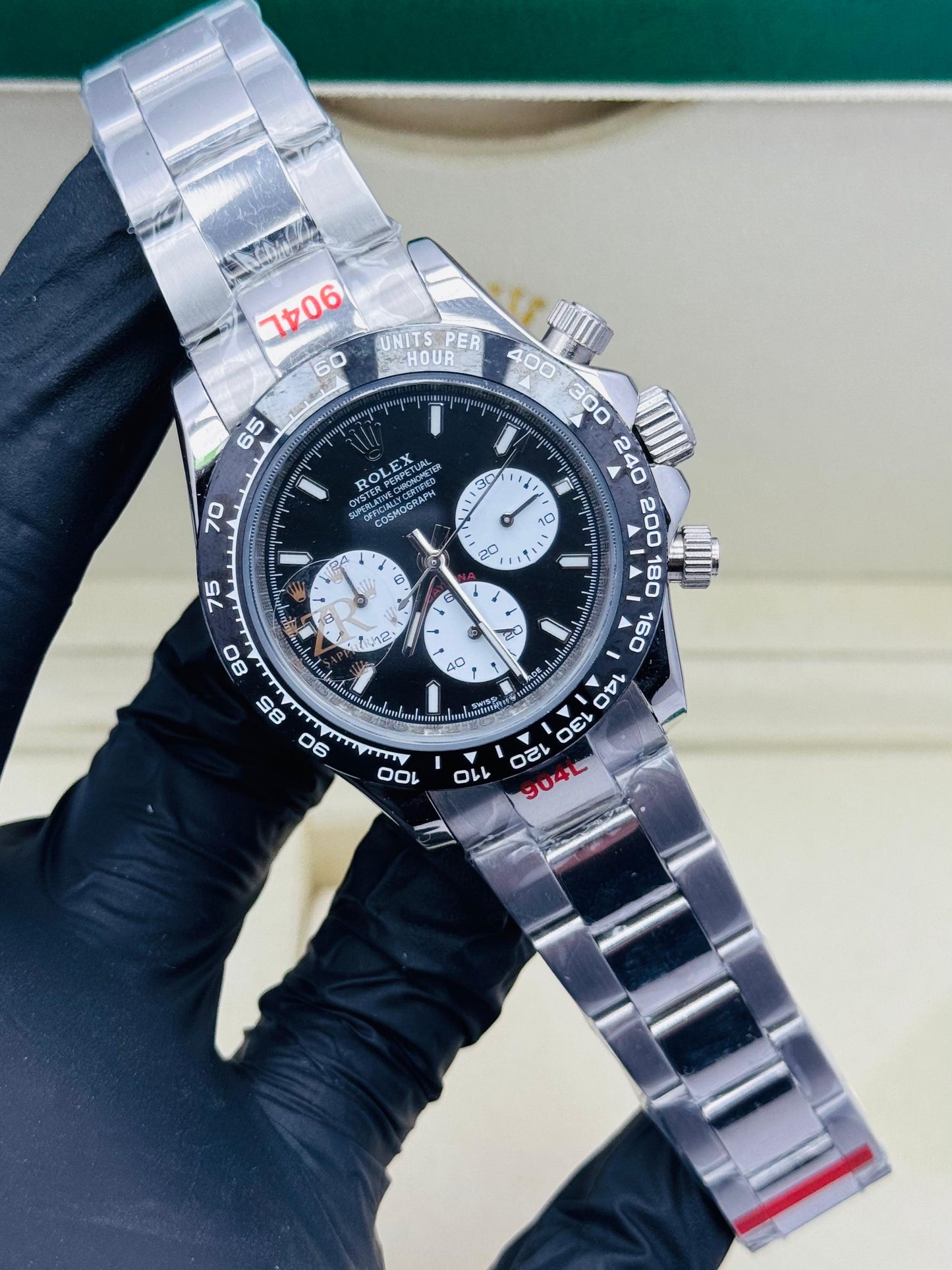 ROLEX DAYTONA CHAIN MODEL SILVER AUTOMATIC