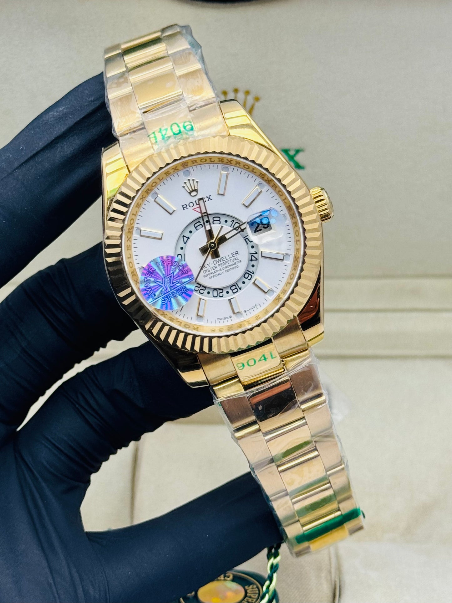 ROLEX SKYDWELLER AUTOMATIC MODEL GOLDEN