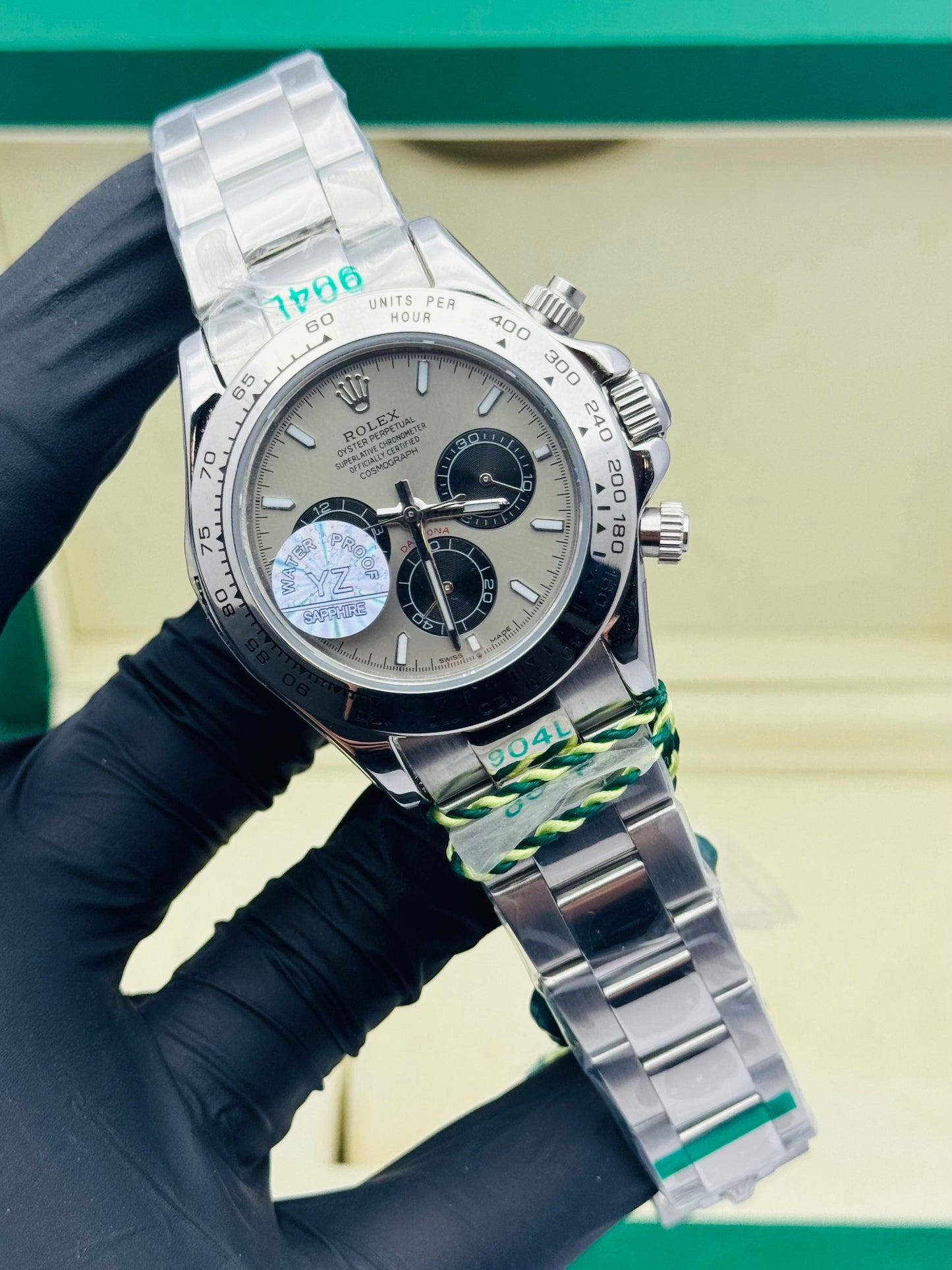 ROLEX DAYTONA CHAIN MODEL SILVER AUTOMATIC