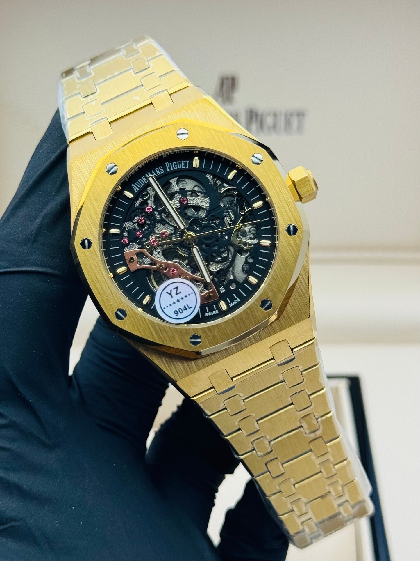 AP SKELETON MODEL GOLDEN AUTOMATIC.