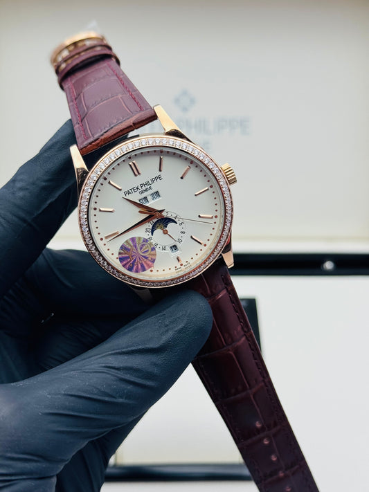 PATEK PHILLIPE MOONPHASE MODEL WITH STONES