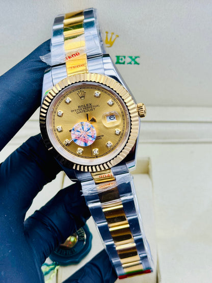 ROLEX DATEJUST AUTOMATIC 2-TONE