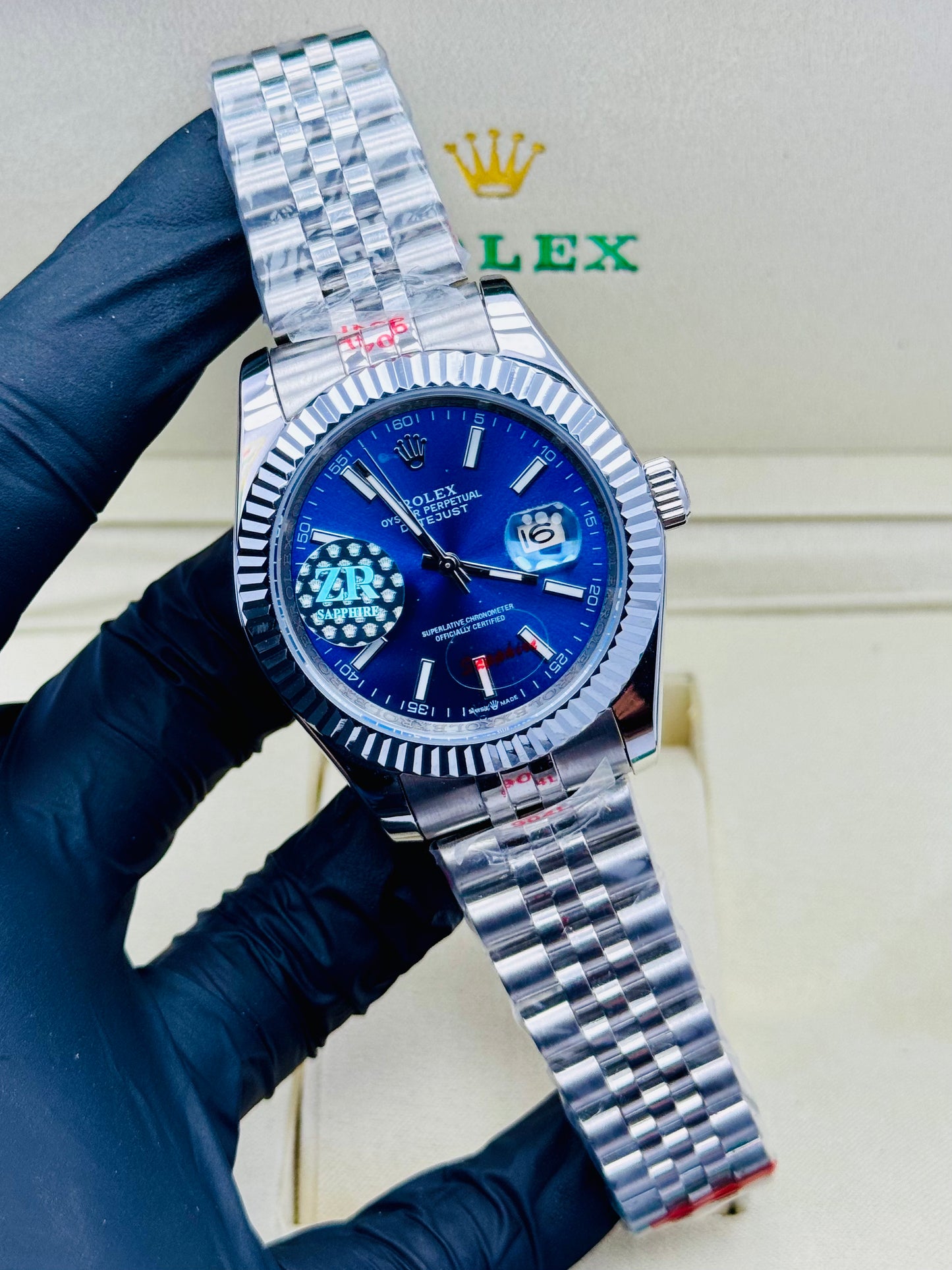 ROLEX DATEJUST AUTOMATIC SILVER