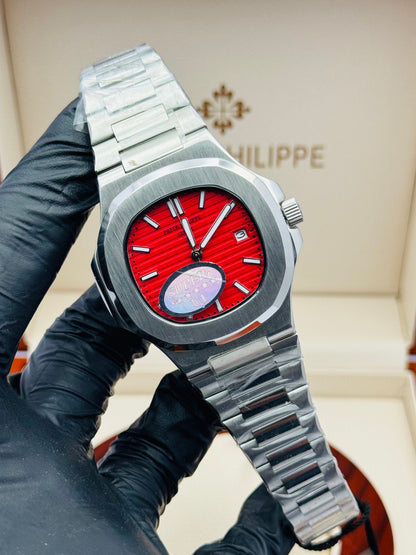 PATEK PHILLIPE NAUTILUS SILVER AUTOMATIC