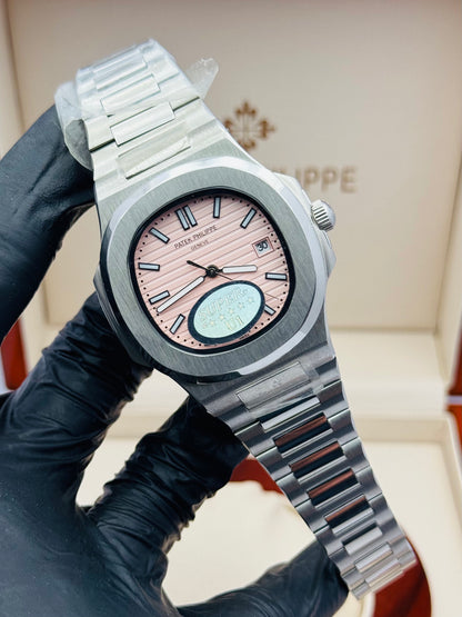 PATEK PHILLIPE NAUTILUS SILVER AUTOMATIC